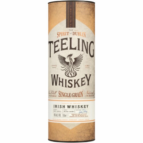 Teeling Single Grain Irish Whiskey Perspective: front