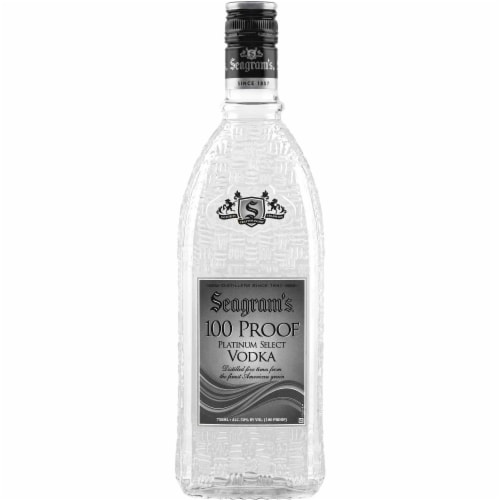 Seagram's® Platinum Select Vodka Perspective: front