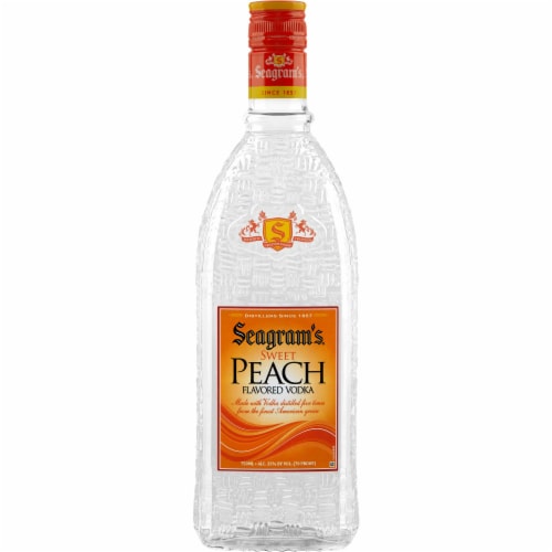 Seagram's® Peach Vodka Perspective: front