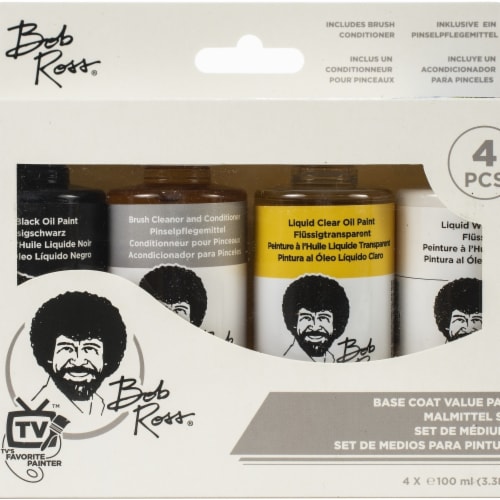 Bob Ross Liquid Value Pack 118ml 4/Pkg