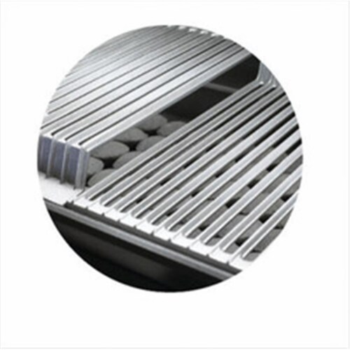 Broilmaster DPA111 Stainless Steel Cooking Grids for Size 3 Grill - Set of 2 Perspective: front