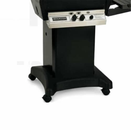 Broilmaster DCB1 Black Cart-Base Molded Base with Steel Stand and Removable Casters Perspective: front