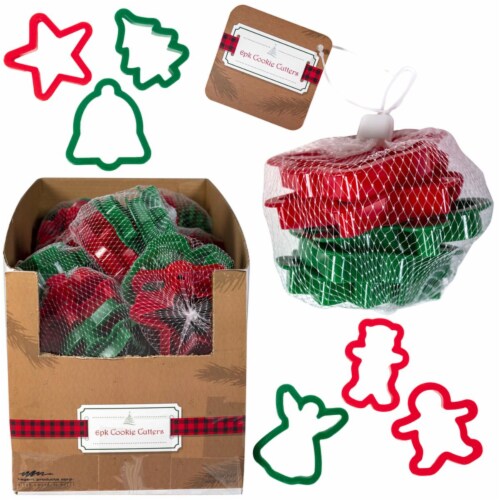 Regent Products 9065261 Christmas Cookie Cutter Set, Assorted Color - 6 Piece Perspective: front