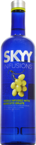Skyy Infusions Vodka with Moscato Grape Perspective: front