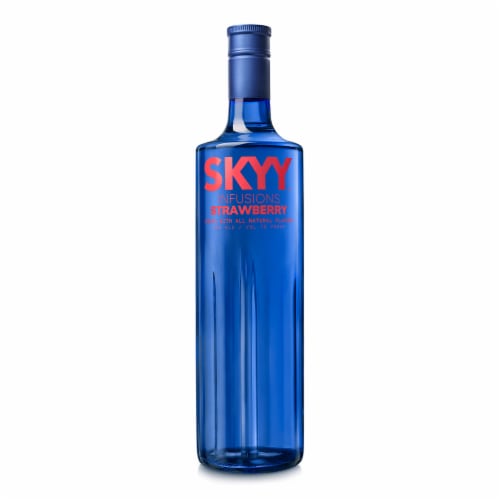 SKYY Infusions Strawberry Vodka Perspective: front