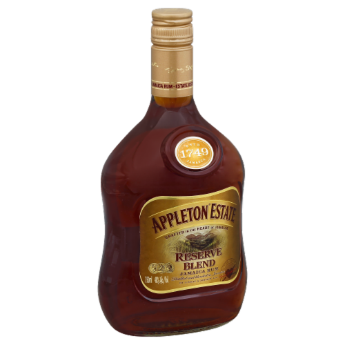 Appleton Estate Reserve Blend Jamaica Rum Perspective: front