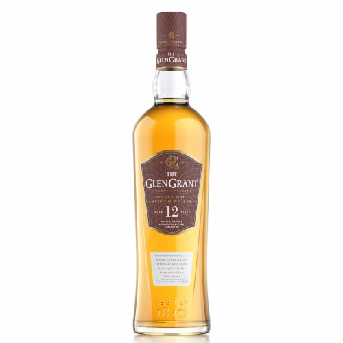 Glen Grant 12-Year-Old Single Malt Scotch Perspective: front