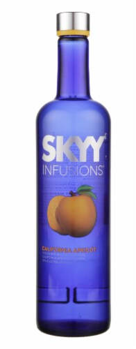 Skyy Infusions California Apricot Vodka Perspective: front