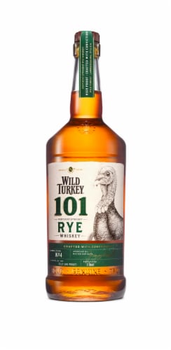 Wild Turkey 101 Kentucky Straight Rye Whiskey Perspective: front
