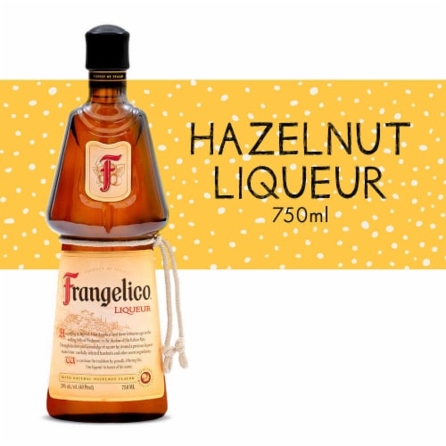 Frangelico Hazelnut Liqueur Perspective: front