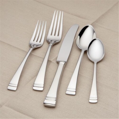 Lenox 6024871 FEDERAL PLATINUM FW 5 PC PLACE SET Perspective: front