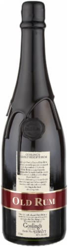 Goslings Old Family Rum Perspective: front