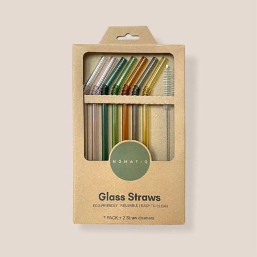 Reusable Glass Straws – The Wholesome Store