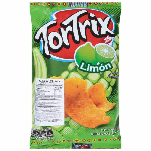 TorTrix® Limon Corn Chips Perspective: front