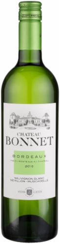Chateau Bonnet Bordeaux Sauvignon Blanc Perspective: front