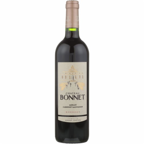 Chateau Bonnet French Red Wine Perspective: front