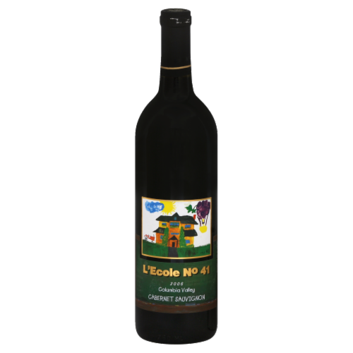 L'Ecole No 41 Cabernet Sauvignon Perspective: front
