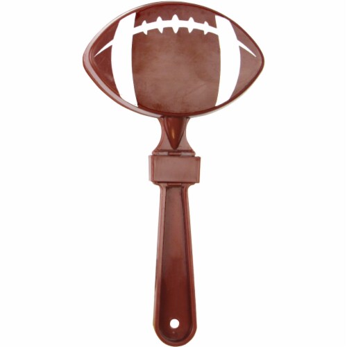 Ampro Football Shaped Hand Clappers Perspective: front