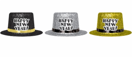 Ya Otta Glitter Mini Top Hat Perspective: front