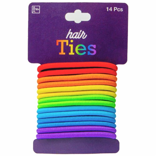 Ampro Rainbow Hair Ties Perspective: front