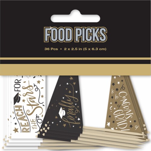 Ampro Foil Grad Pennants Food Picks Perspective: front
