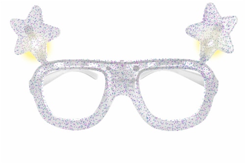 Ampro Light Up New Years Eve Glasses - Multicolored Perspective: front