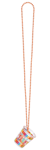 Amscan Shot Glass Necklace Perspective: front