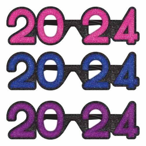 Ya Otta 2024 Glitter Glasses Perspective: front