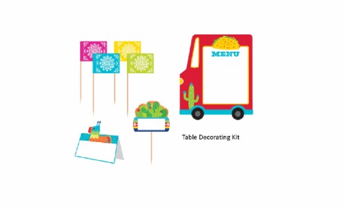 Ampro Buffet Decorating Kit Perspective: front