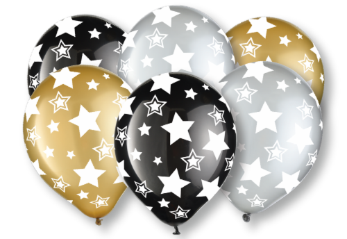 Amscan Happy New Year Printed Balloons Perspective: front