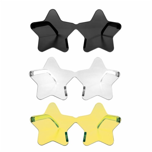 Ya Otta Freddy's Finds Star Shaped Glasses Perspective: front