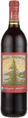 Pacific Redwood Organic Merlot Perspective: front