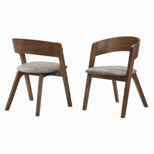 Mid century low shop back dining chairs