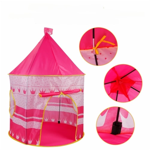 Kids Play Tent Foldable Pop Up Children Play Tent Portable Baby Play House  Castle With Carry, 1 unit - Kroger