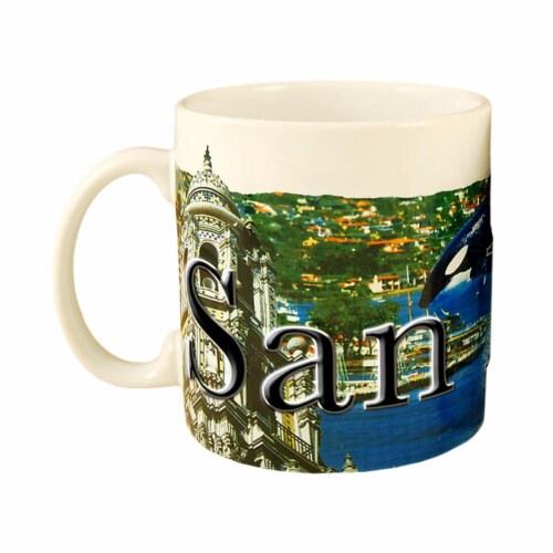 Hollywood Color Relief Mug - Americaware