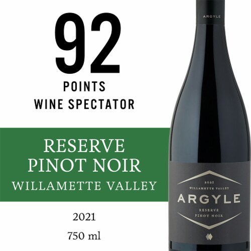 Argyle Reserve Artisan Series Pinot Noir Oregon Red Wine Perspective: front