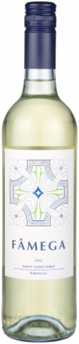 Famega White Vinho Verde Wine Perspective: front