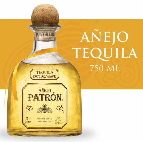 Tequila Patron Anejo Mexique 100% Agave