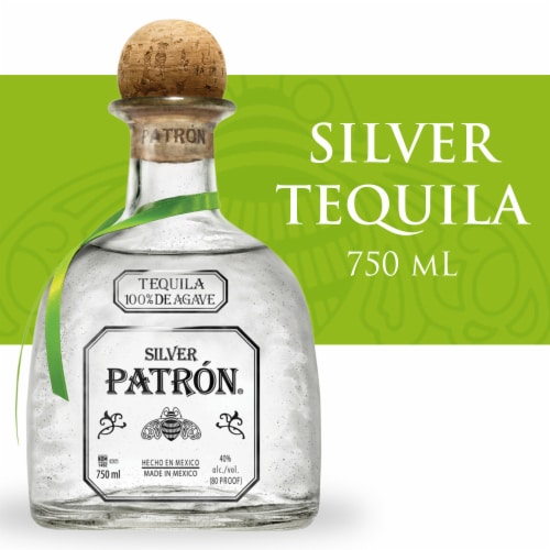Patron Silver Tequila Perspective: front