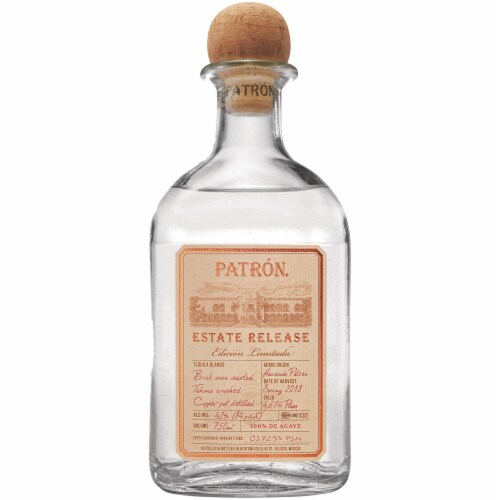 Patron Estate Release Tequila Perspective: front