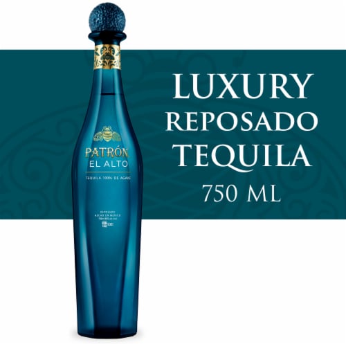 PATRÓN® EL ALTO Luxury Reposado Tequila Perspective: front