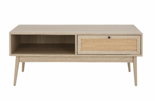 Design Evolution Furniture Inc. Ironwood Coffee Table With Drawer Perspective: front