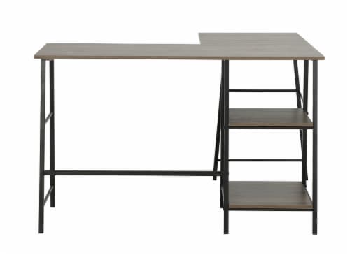 Design Evolution Furniture Inc. Lynnwood Computer L-Shaped Desk Perspective: front