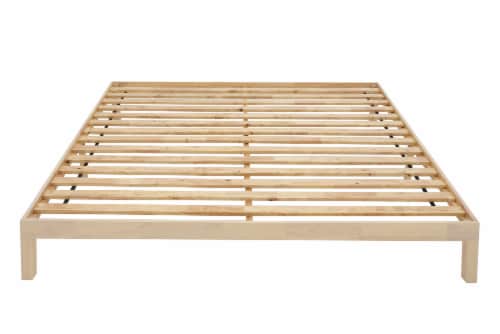 Design Evolution Emerywood Full Size Bed Platform Perspective: front