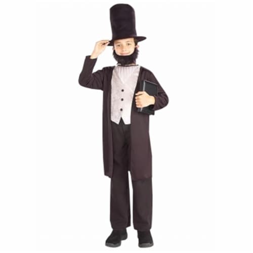 Forum Novelties 196274 Abraham Lincoln Child Costume Size: Small 4-6 Perspective: front