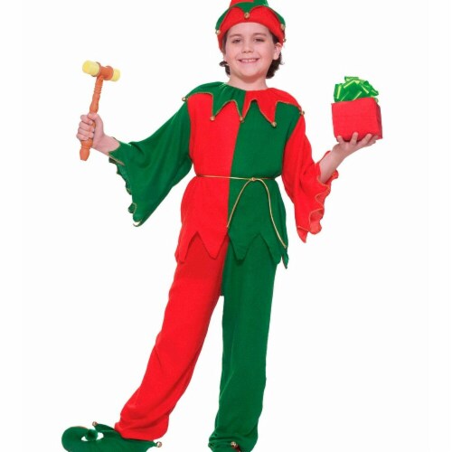Forum Novelties Costumes Santas Elf Child Costume - Small Costume Perspective: front