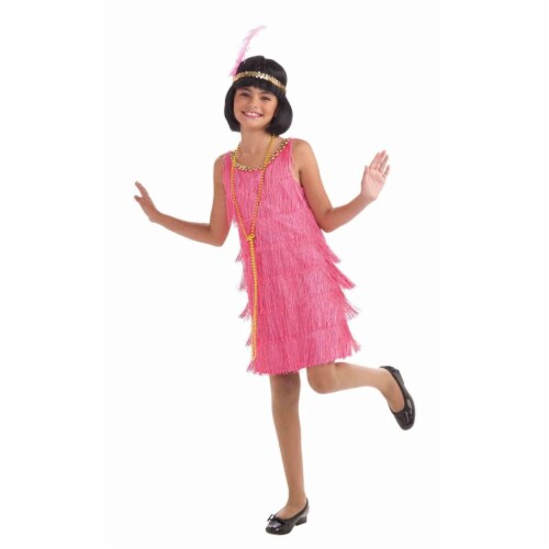 Forum Novelties Costumes  Girls Lil Miss Flapper Costume&#44; Small Perspective: front