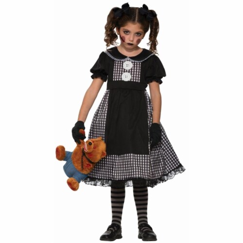 Dark Rag Doll Childrens Costume Dark Rag Doll Childrens Costume