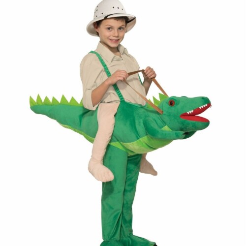Forum Novelties Halloween Kids Ride-A-Alligator Costume - One Size Costume Perspective: front