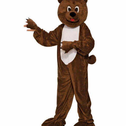 Forum Novelties 277438 Halloween Boys Plush Bear Costume - Medium Perspective: front